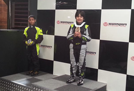 Racing Perfection Kart Academy Eastleigh Cadet Final Podium - Round 3
